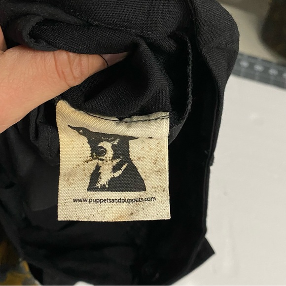 Puppets and Puppets Black Pants Small - Picture 4 of 11